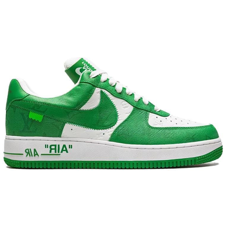 Кроссовки Nike x Louis Vuitton Air Force 1 Low Green - изображение 2