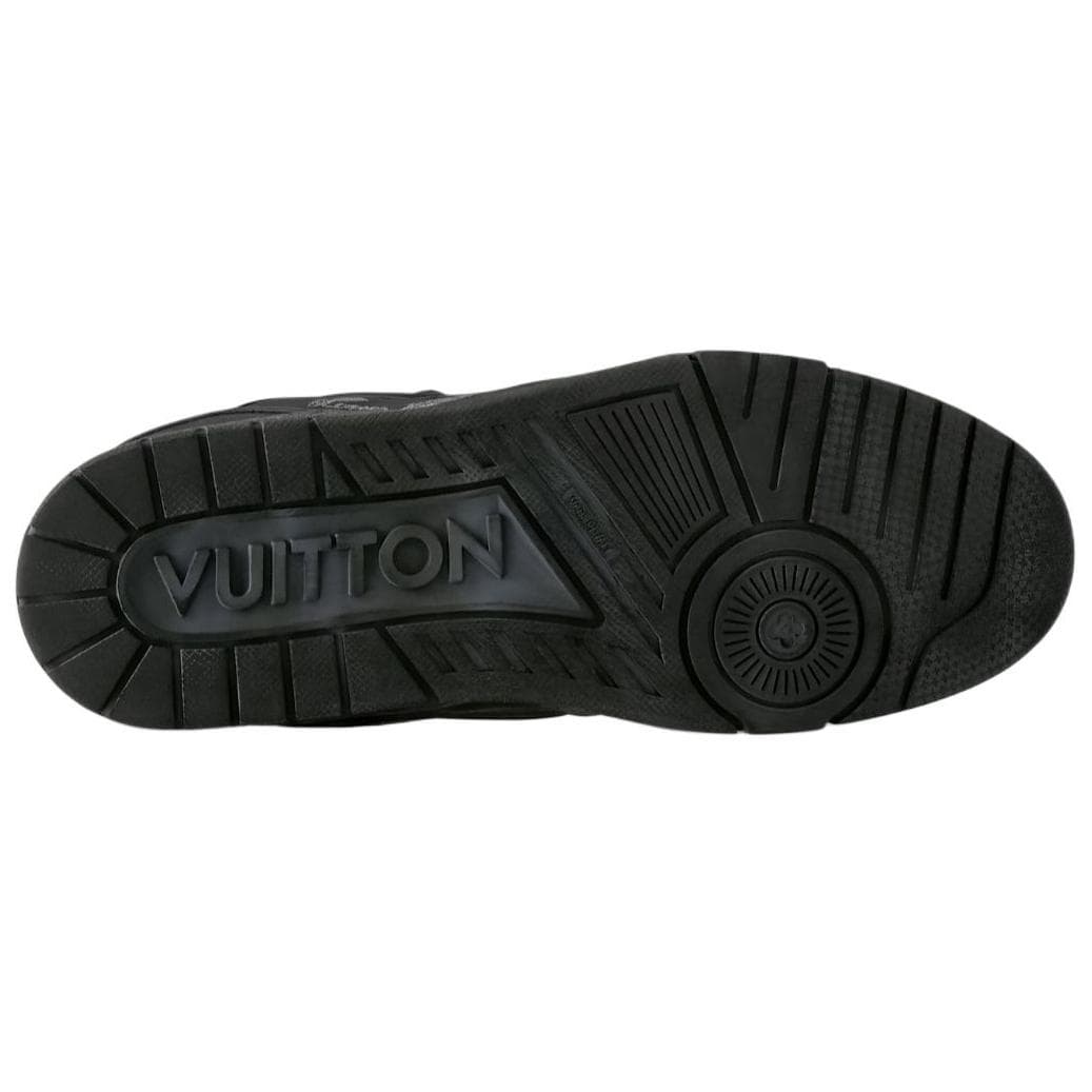 Кроссовки Louis Vuitton Trainer Low Top Black - изображение 6