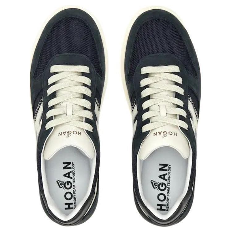 Кроссовки HOGAN H630 Low Топ Скейтборд Обувь Мужской Синий - изображение 5