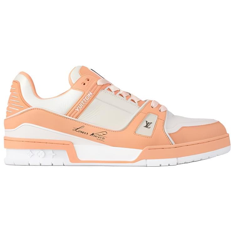 Кроссовки Louis Vuitton Trainer Orange - изображение 2