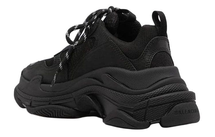 Кроссовки Balenciaga Triple S Black - изображение 4