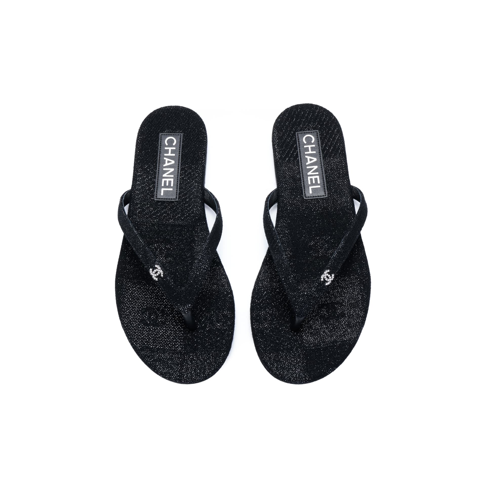 Шлёпанцы CHANEL 24S Flat Toe Sandals Black - изображение 3