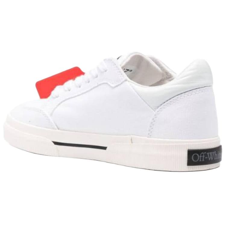 Кроссовки OFF-WHITE Плоская подошва На шнурках Низкие кроссовки Женские Белый - изображение 5