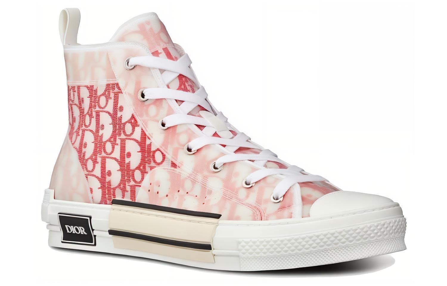 Кеды Dior B23 White Red - изображение 3