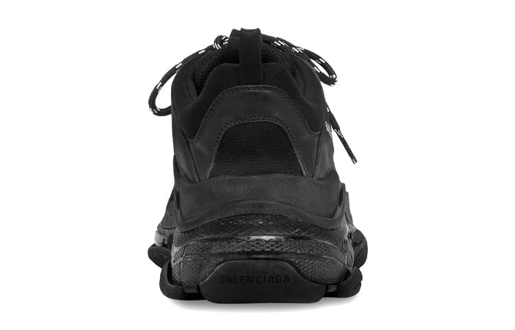 Кроссовки Balenciaga Triple S Black - изображение 4