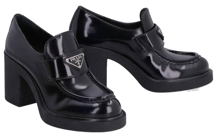 Туфли Prada Leather Loafers - изображение 4