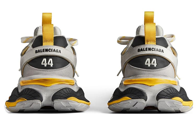 Кроссовки Balenciaga Cargo White Yellow Silver - изображение 5