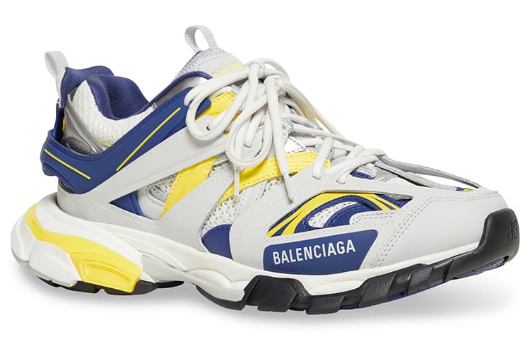 Кроссовки Balenciaga Track 1.0 White Blue Yellow - изображение 3