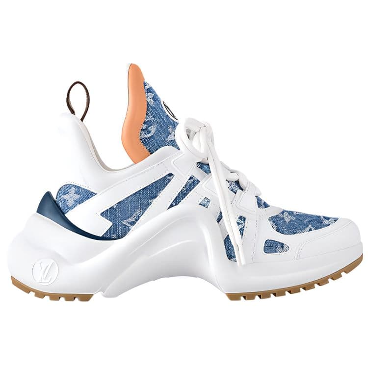 Кроссовки Louis Vuitton Archlight 1.0 White Blue - изображение 2