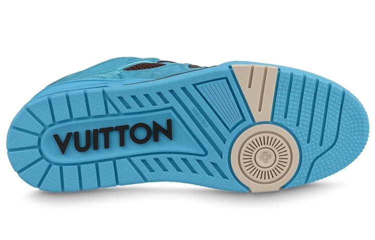 Кроссовки Louis Vuitton Skate Low Blue - изображение 5