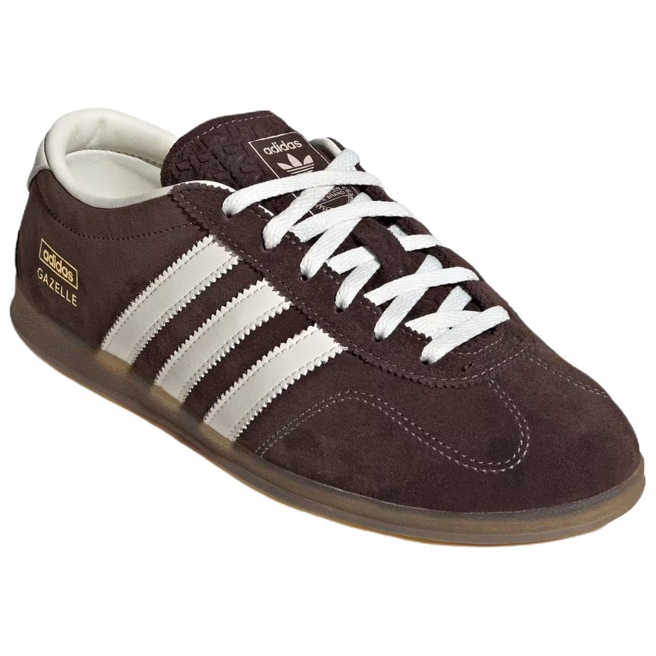 Кроссовки Adidas Originals Gazelle Замша Low Топ Кеды немецкой армии (GAT) Унисекс Коричневый - изображение 3