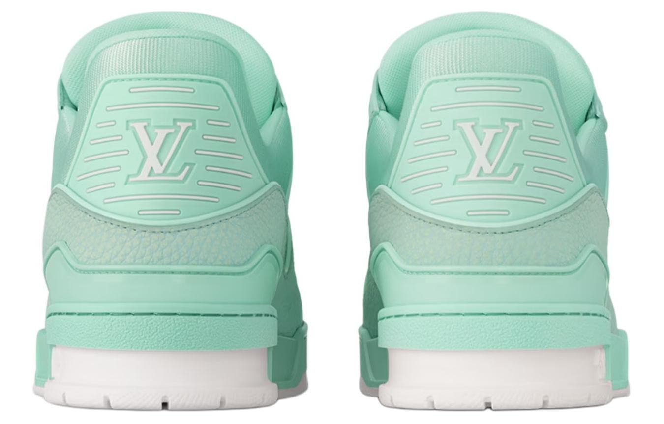Кроссовки Louis Vuitton Trainer Green - изображение 5