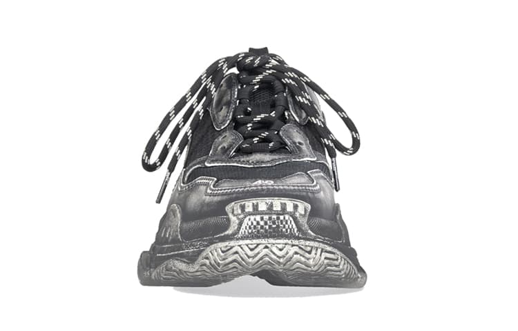 Кроссовки Balenciaga Triple S Black - изображение 3