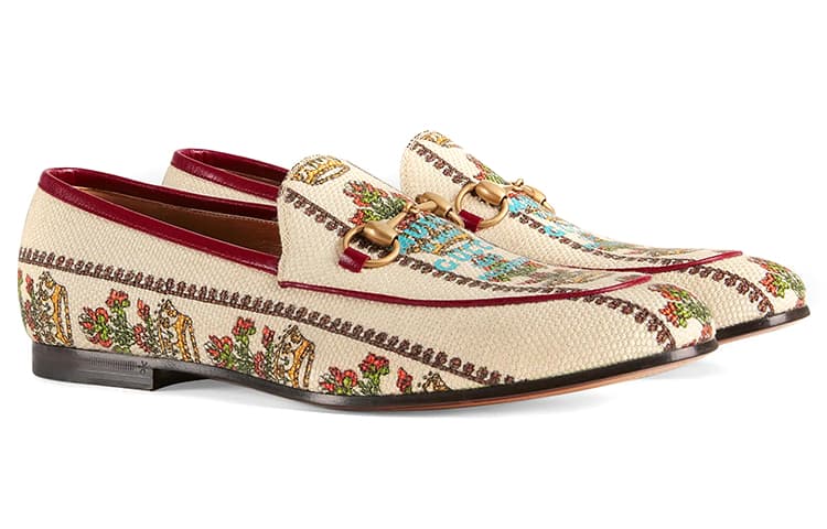 Ботинки Gucci 100th Anniversary Flat Casual Shoes White Red - изображение 2
