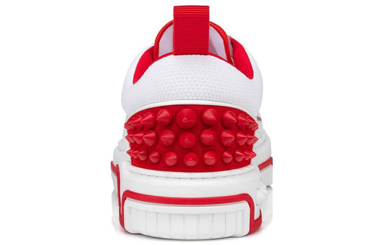 Кроссовки CL Platinum Low Top Sneakers White Red - изображение 5