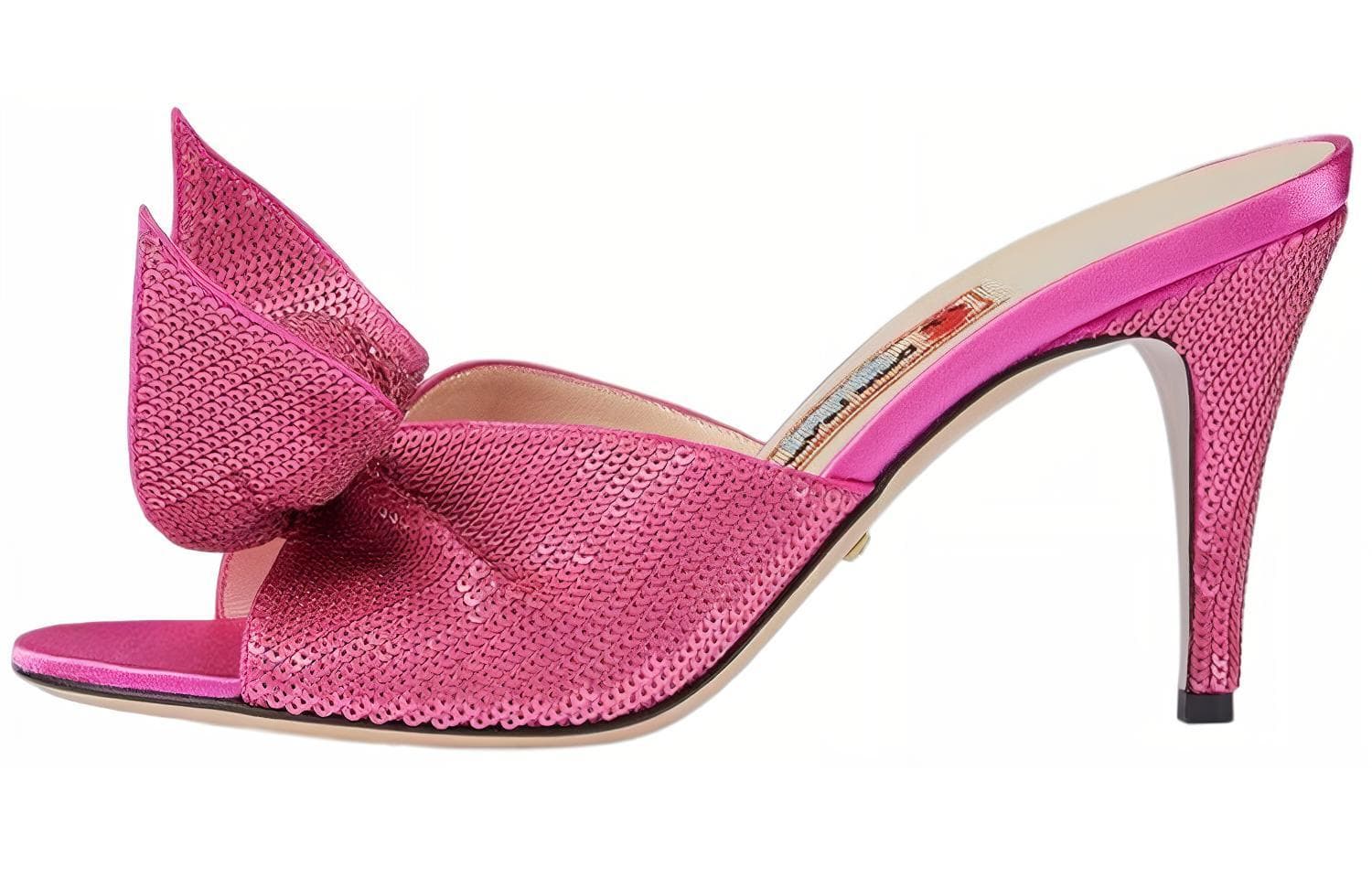 Сандалии Gucci New Year Series Purple Slide - изображение 1
