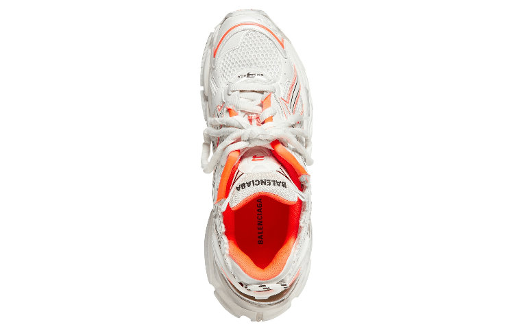 Кроссовки Balenciaga Runner White Orange - изображение 4