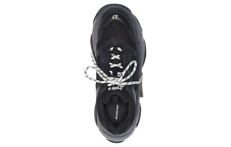 Кроссовки Balenciaga Triple S Black - изображение 4