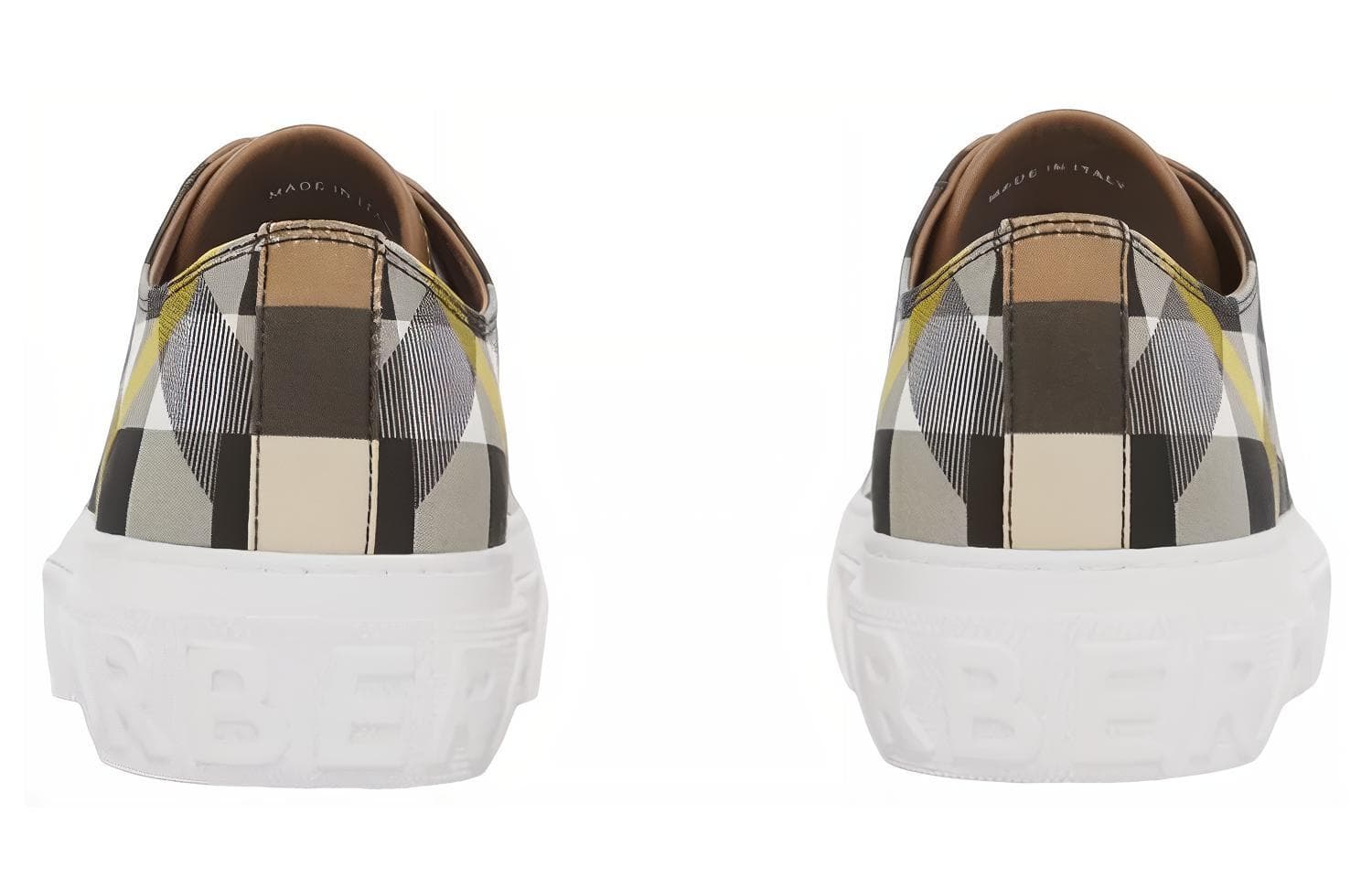 Кеды Burberry Low-Top Sneakers Grey - изображение 5