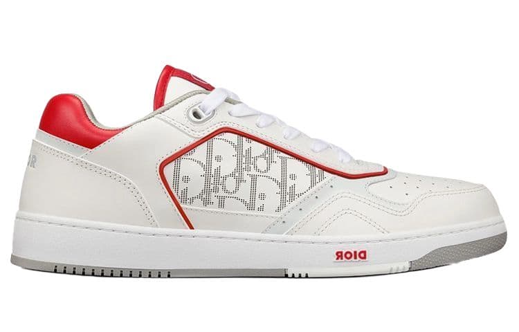 Кроссовки Dior B27 White Red - изображение 2