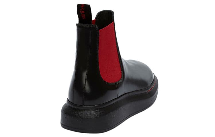 Ботинки челси Alexander McQueen Hybrid Chelsea Boots Black - изображение 4