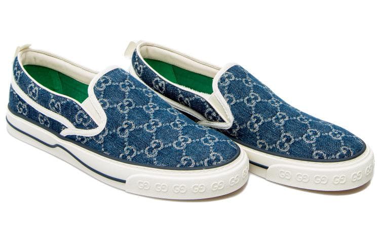 Кеды Gucci Tennis 1977 Blue - изображение 3