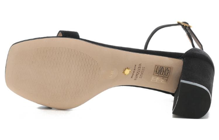 Туфли Stuart Weitzman Sw Искусственная замша грубый каблук высокие каблуки женские - изображение 6