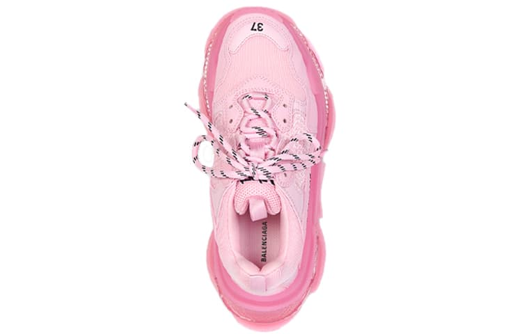 Кроссовки Balenciaga Triple S Clear Sole Pink - изображение 3