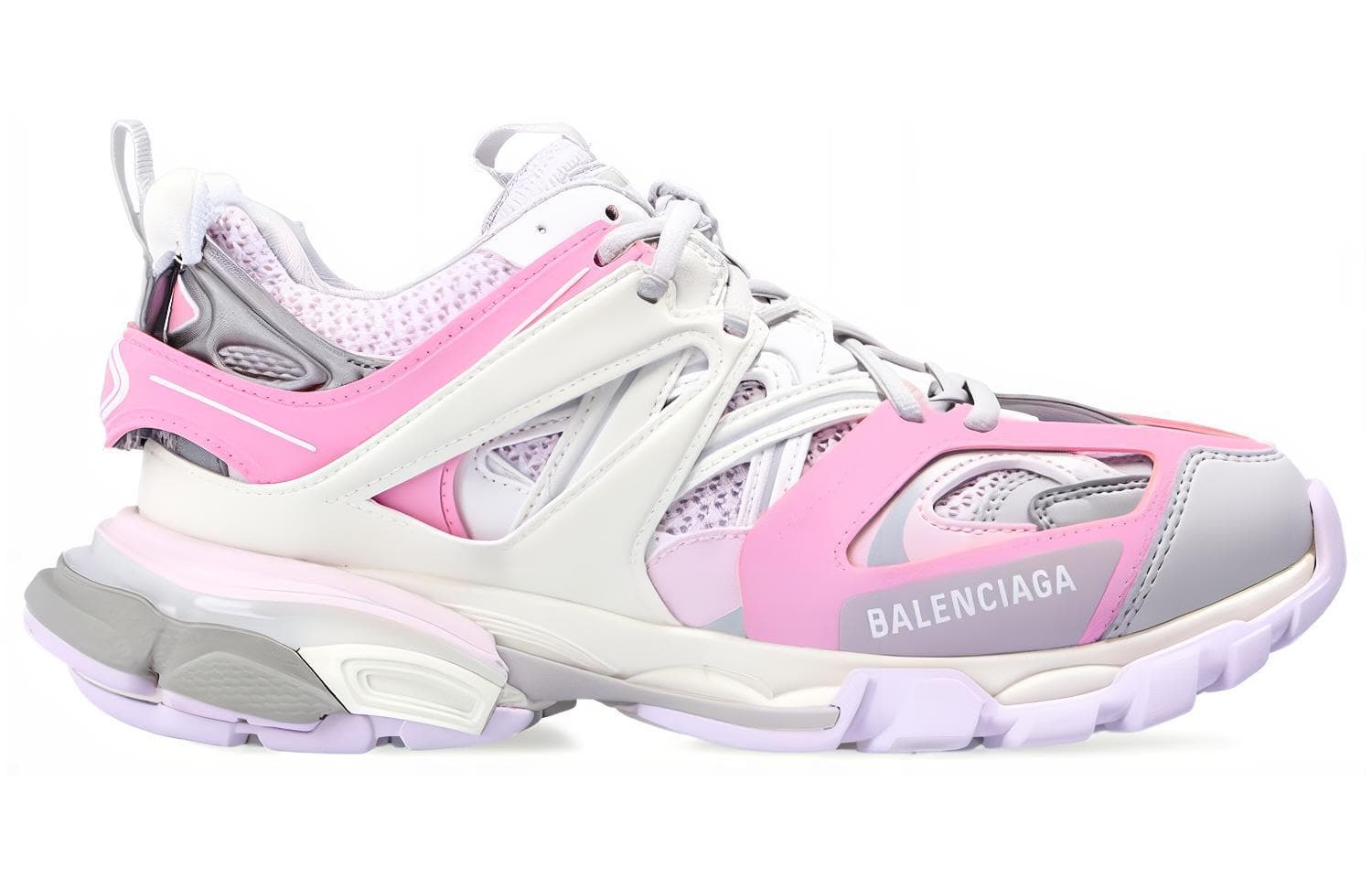 Кроссовки Balenciaga Track 1.0 White Pink Grey - изображение 2