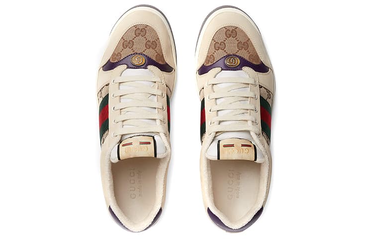 Кроссовки Gucci Screener Beige - изображение 3