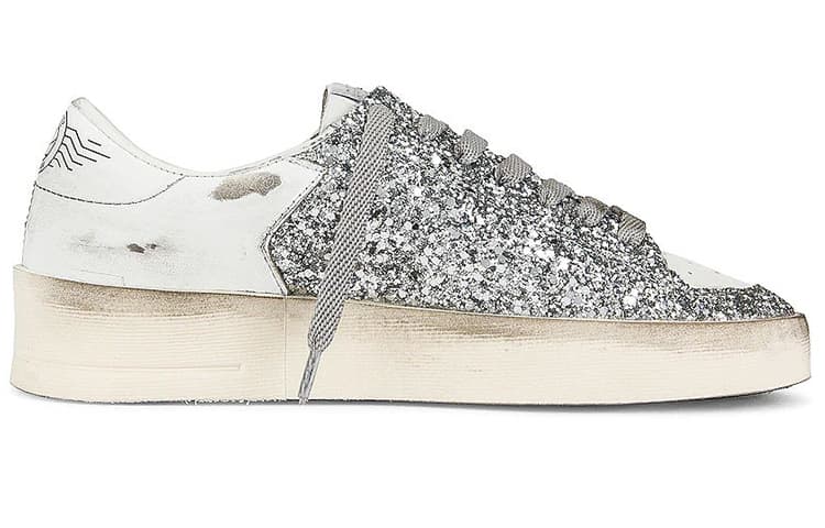 Кроссовки Golden Goose Stardan Silver White - изображение 2