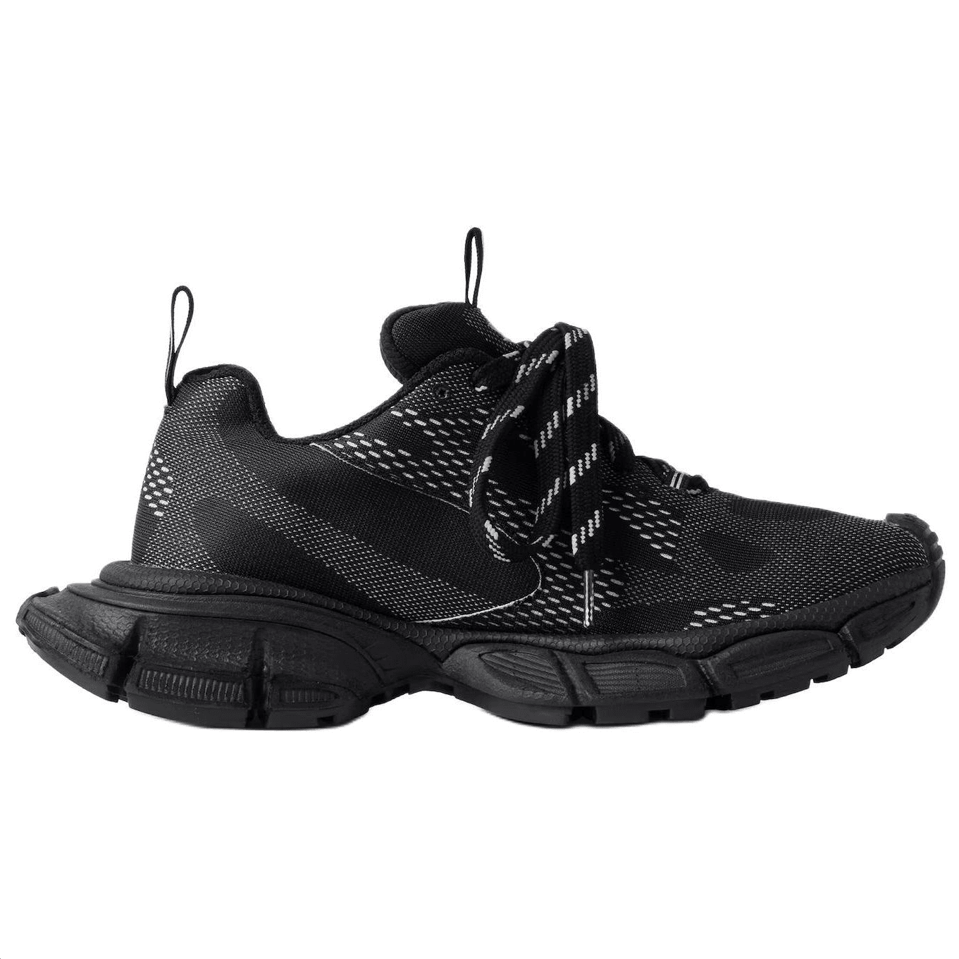 Кроссовки Balenciaga X Under Armour 3XL Низкие Кроссовки с Толстой Подошвой Женские Черные - изображение 2