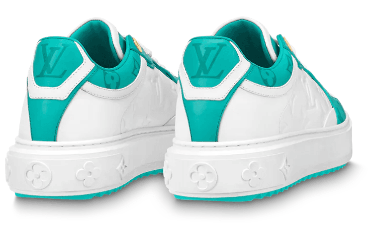 Кроссовки Louis Vuitton Time Out White Green - изображение 5