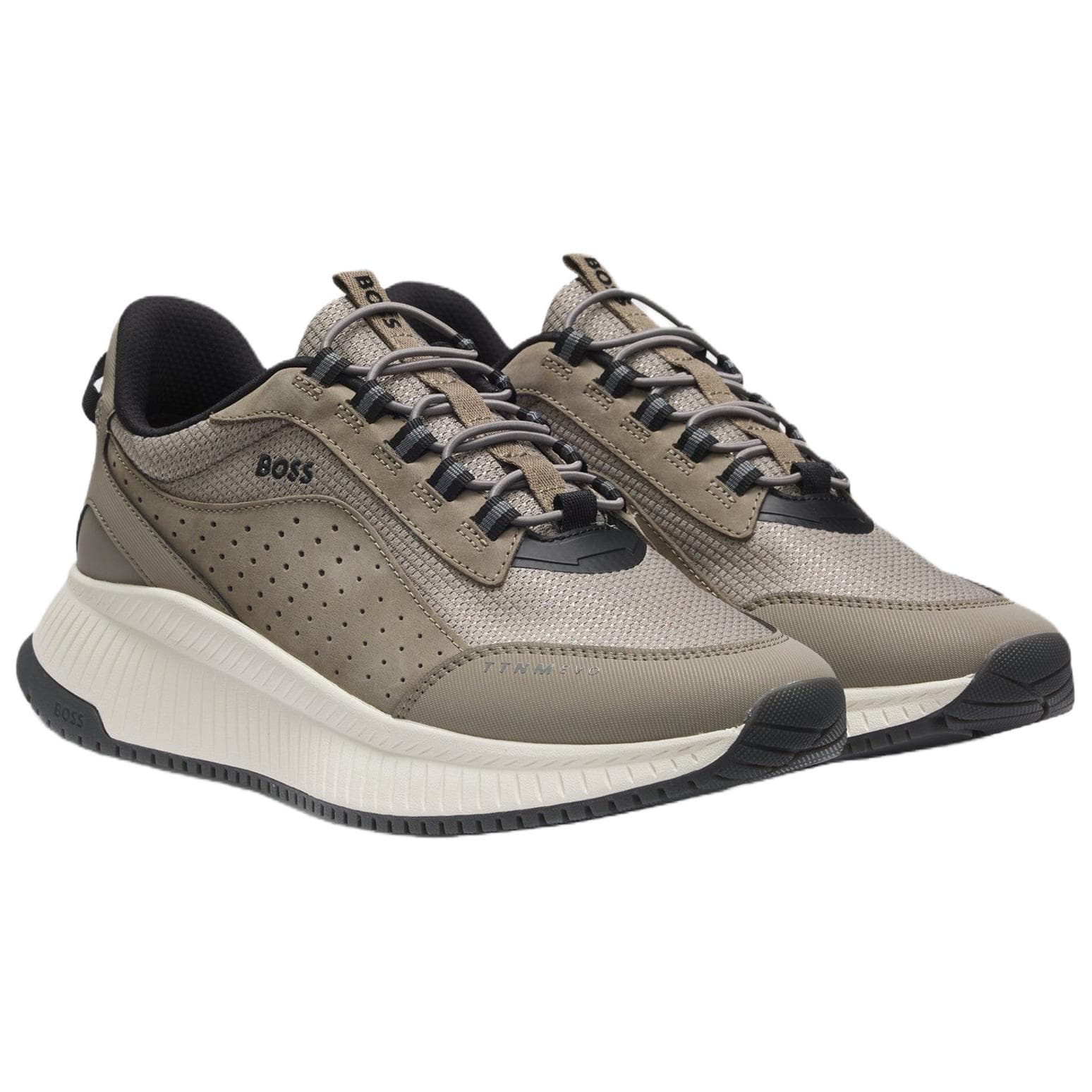 Кроссовки Hugo Boss Ttnm EVO Low Топ Повседневная обувь Мужская Хаки - изображение 3