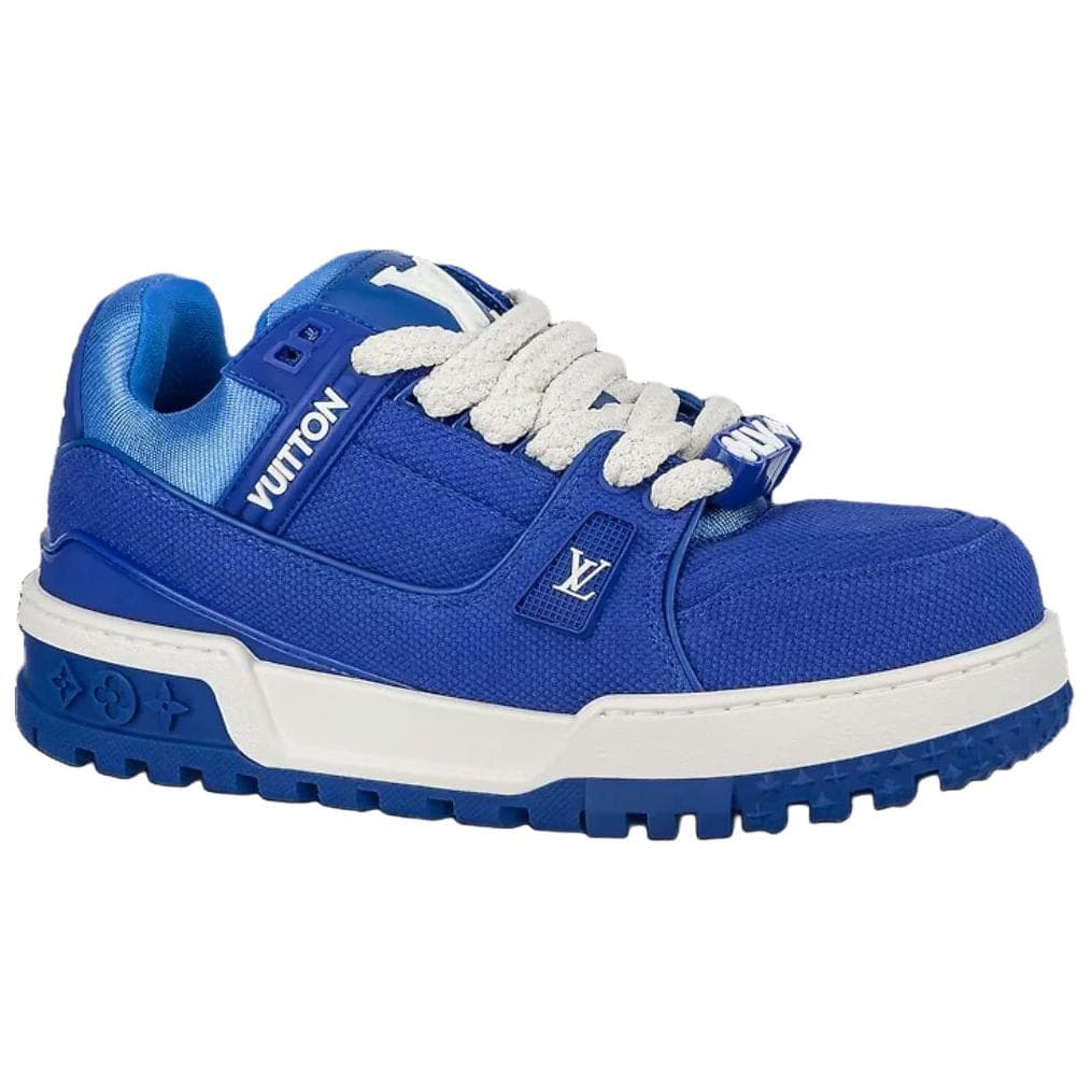 Кроссовки Louis Vuitton Trainer Maxi Blue - изображение 2