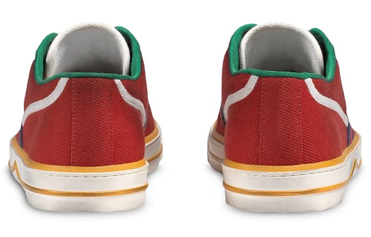 Кеды Gucci Tennis 1977 Low Red - изображение 5