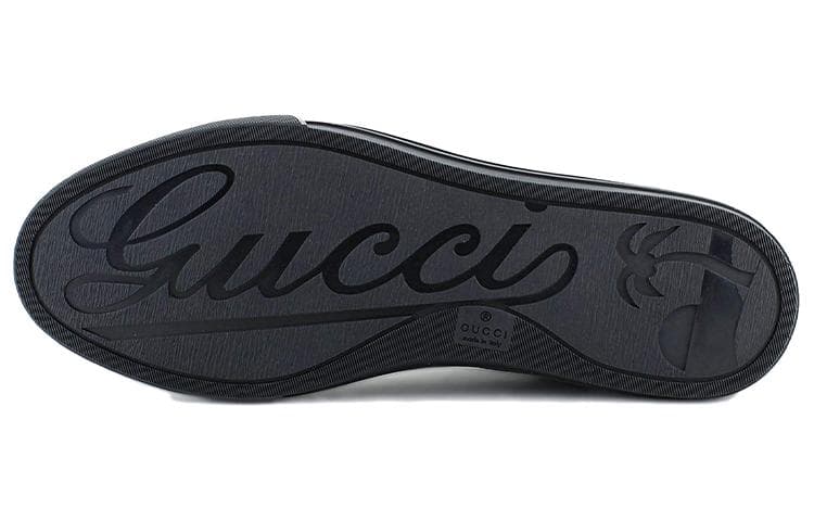 Кроссовки Gucci GG Canvas Grey Black - изображение 5