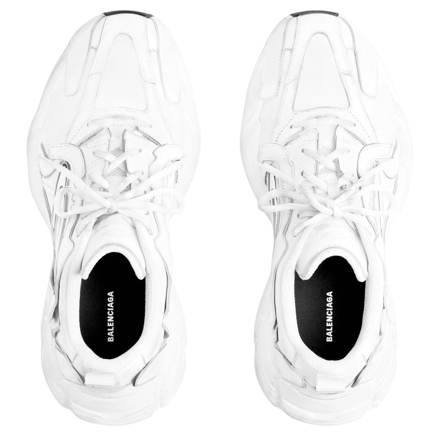 Кроссовки Balenciaga Monday Low Топ Повседневная обувь Мужская Белая - изображение 5