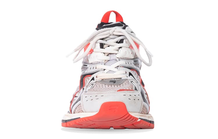 Кроссовки Balenciaga X-Pander Grey Orange - изображение 4