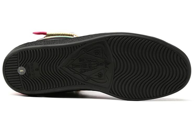 Кроссовки Gucci Ace High-Top Black - изображение 5