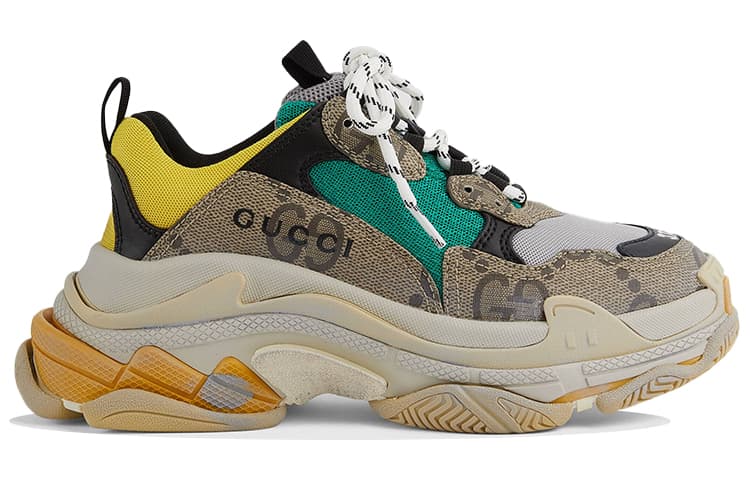Кроссовки Gucci x Balenciaga Triple S - изображение 2