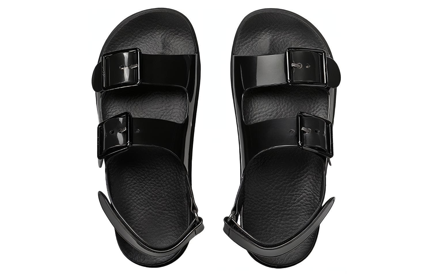 Сандалии с ремешком Gucci Mini Double G Sandals - изображение 4