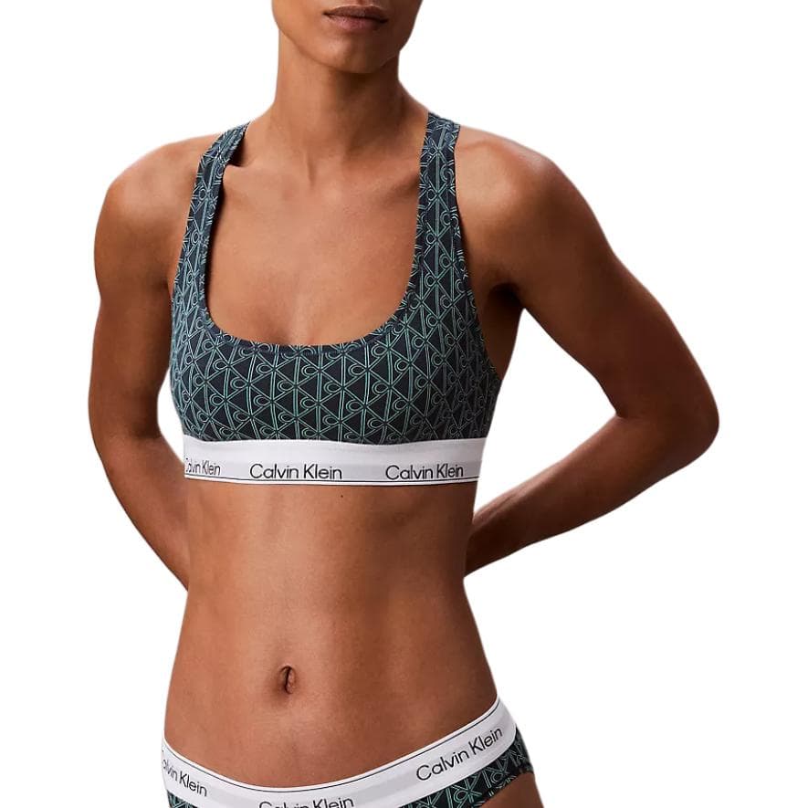 Бюстгальтер Calvin Klein Blue Women's Bras Кальвин Кляйн Синий Женский Бюстгальтер - изображение 1