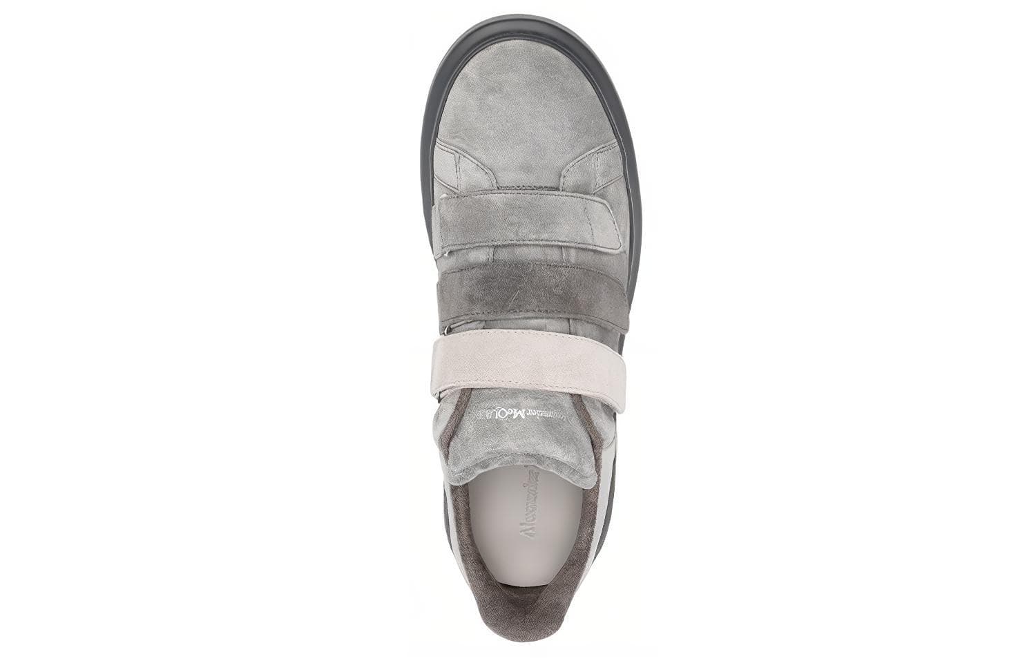 Кроссовки Alexander McQueen Low Top Velcro Grey - изображение 3