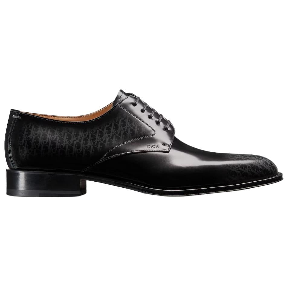 Dior Timeless Oblique Derby Shoes Black - изображение 3