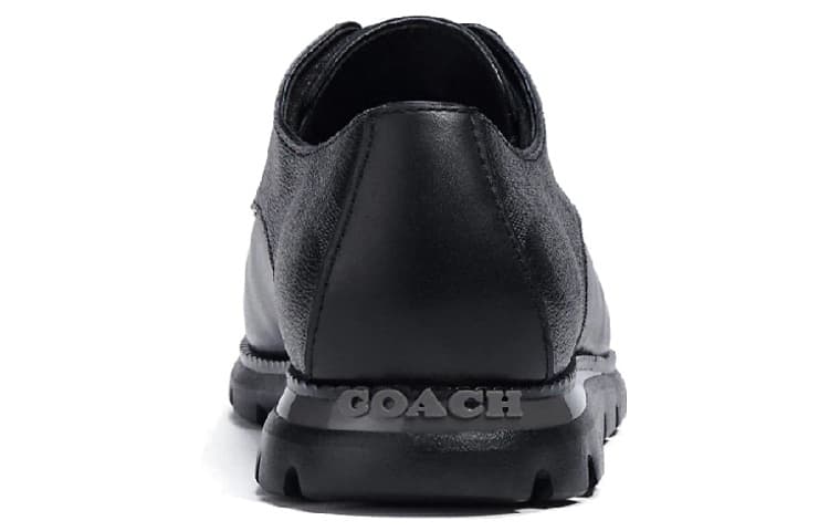 Ботинки COACH Derby Lace-Up Black - изображение 4