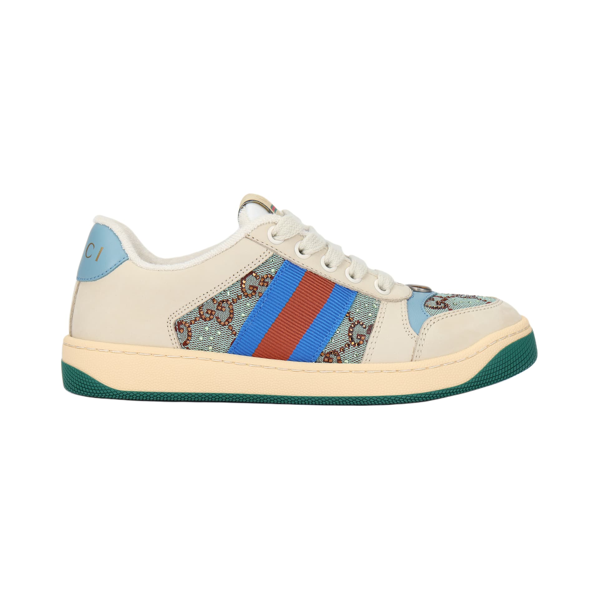 Кроссовки Gucci Screener White Green - изображение 2
