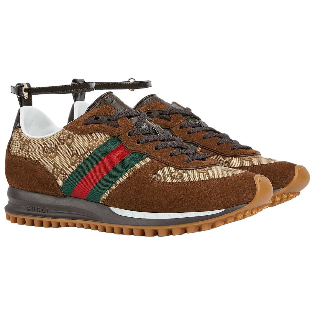 Кроссовки Gucci Re-Motion Brown - изображение 3