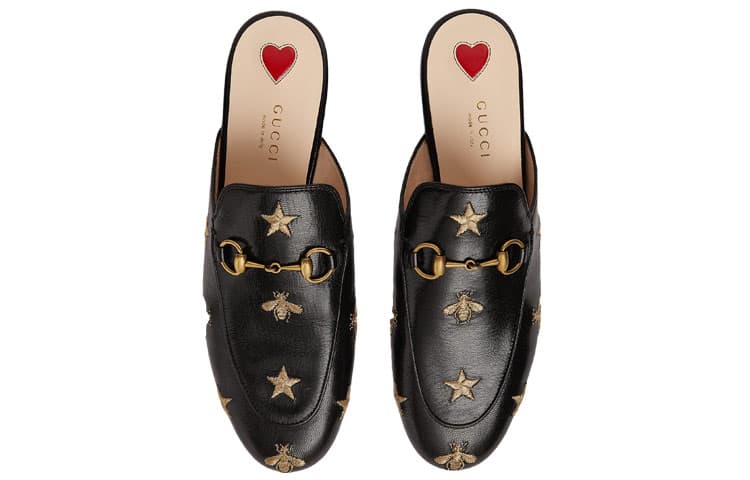 Сандалии Gucci Princetown Black - изображение 3