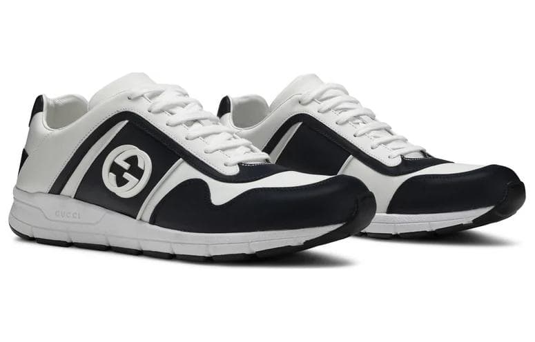 Кроссовки Gucci Double G Logo Black White - изображение 3